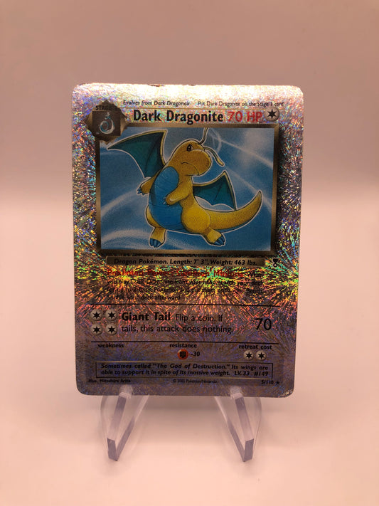 Pokemon Karte Revers Dark Draonite 5/110 Englisch
