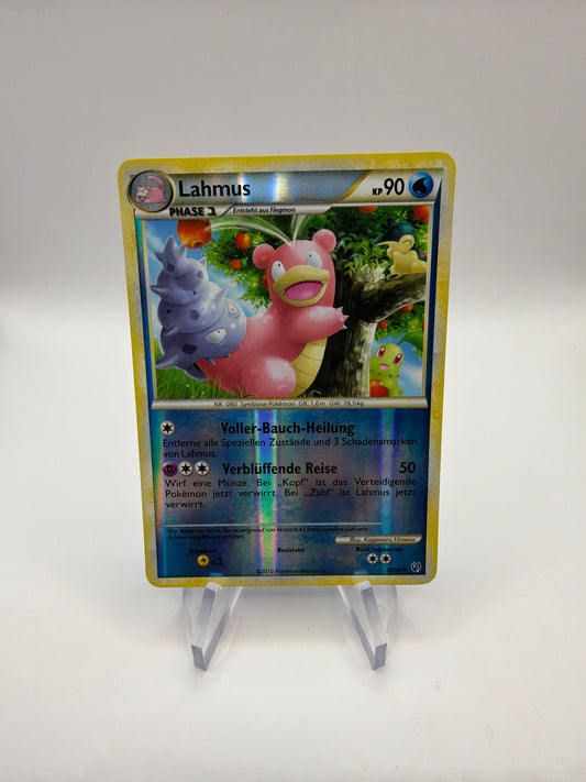 Pokemon Karte Reverse Lahmus 38/90 Deutsch