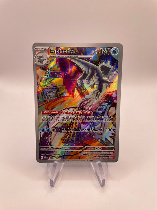 Pokemon Karte Art Rare Espinodon 210/193 Deutsch