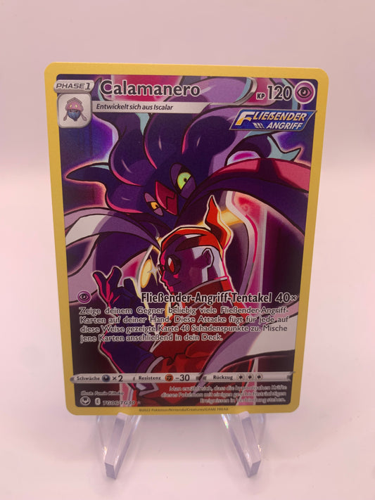 Pokemon Karte Art-Rare Calamanero TG06/TG30 Deutsch