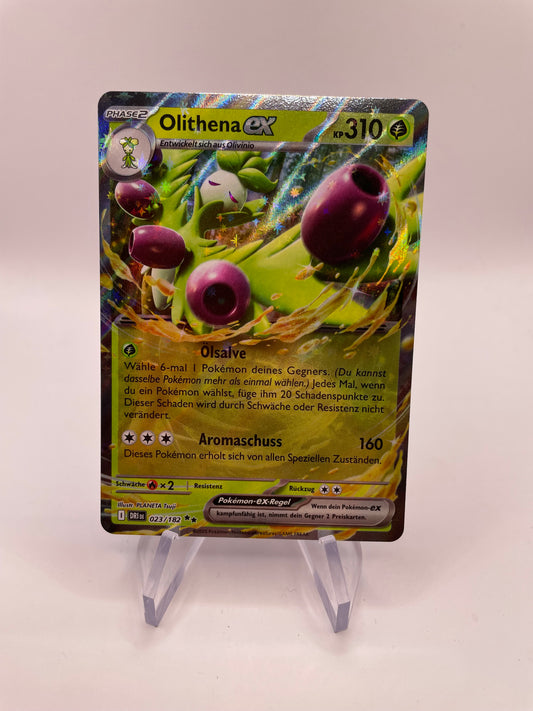 Pokemon Karte Olithena ex 23/182 Deutsch