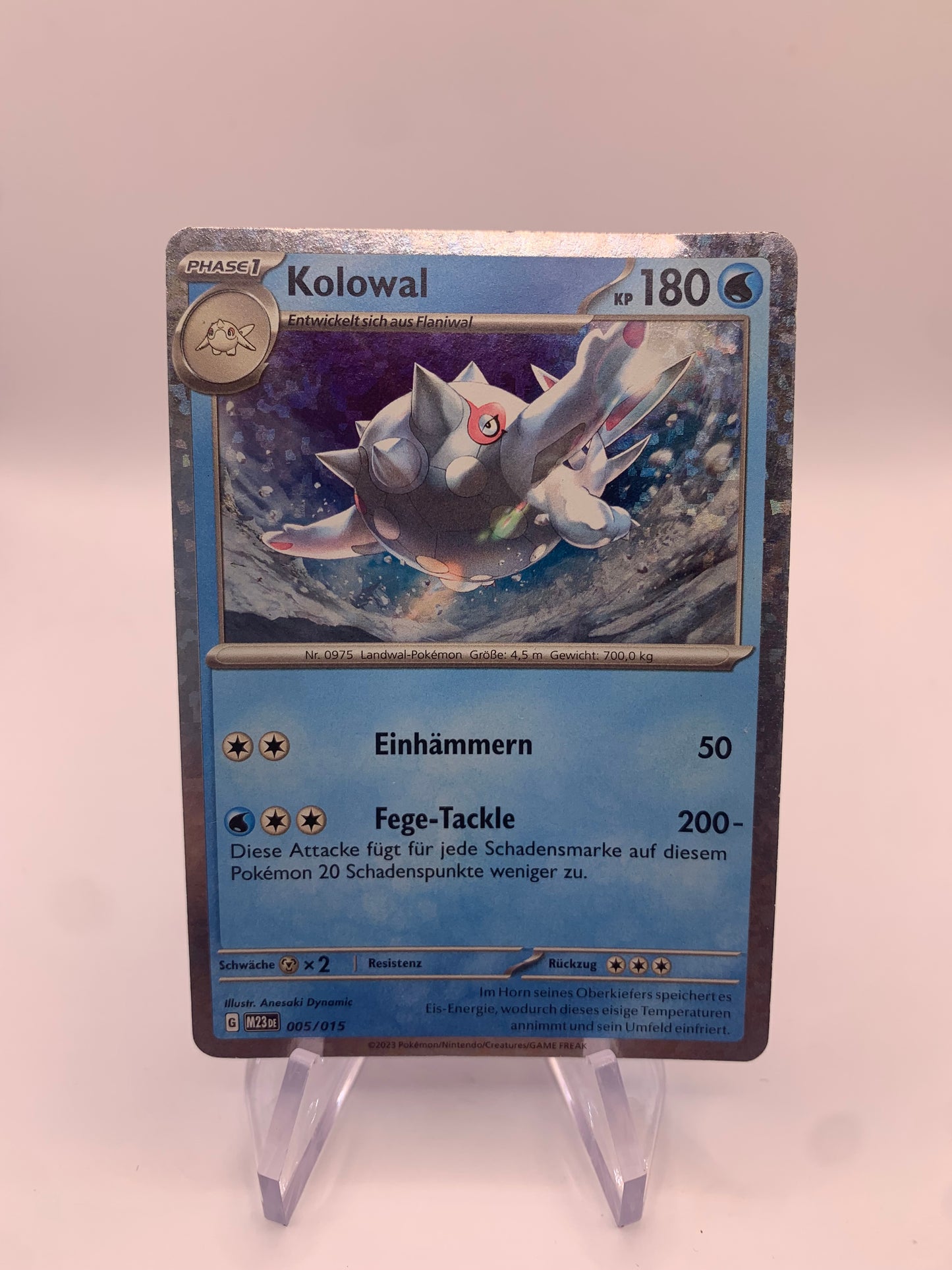 Pokemon Karte McDonalds Kolowal 5/15 deutsc