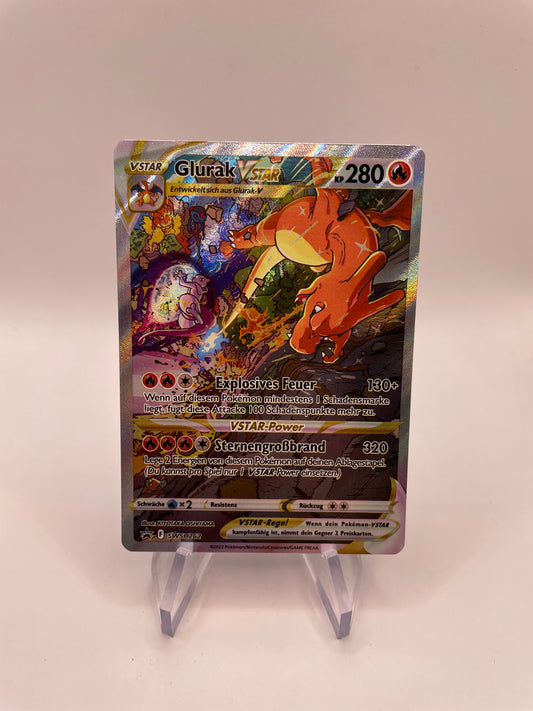Pokemon Karte Vstar Promo Glurak SWSH262 Deutsch