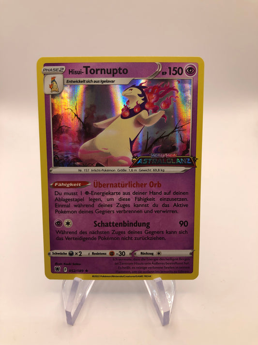 Pokemon Karte Stamp Tornupto 52/189 Deutsch