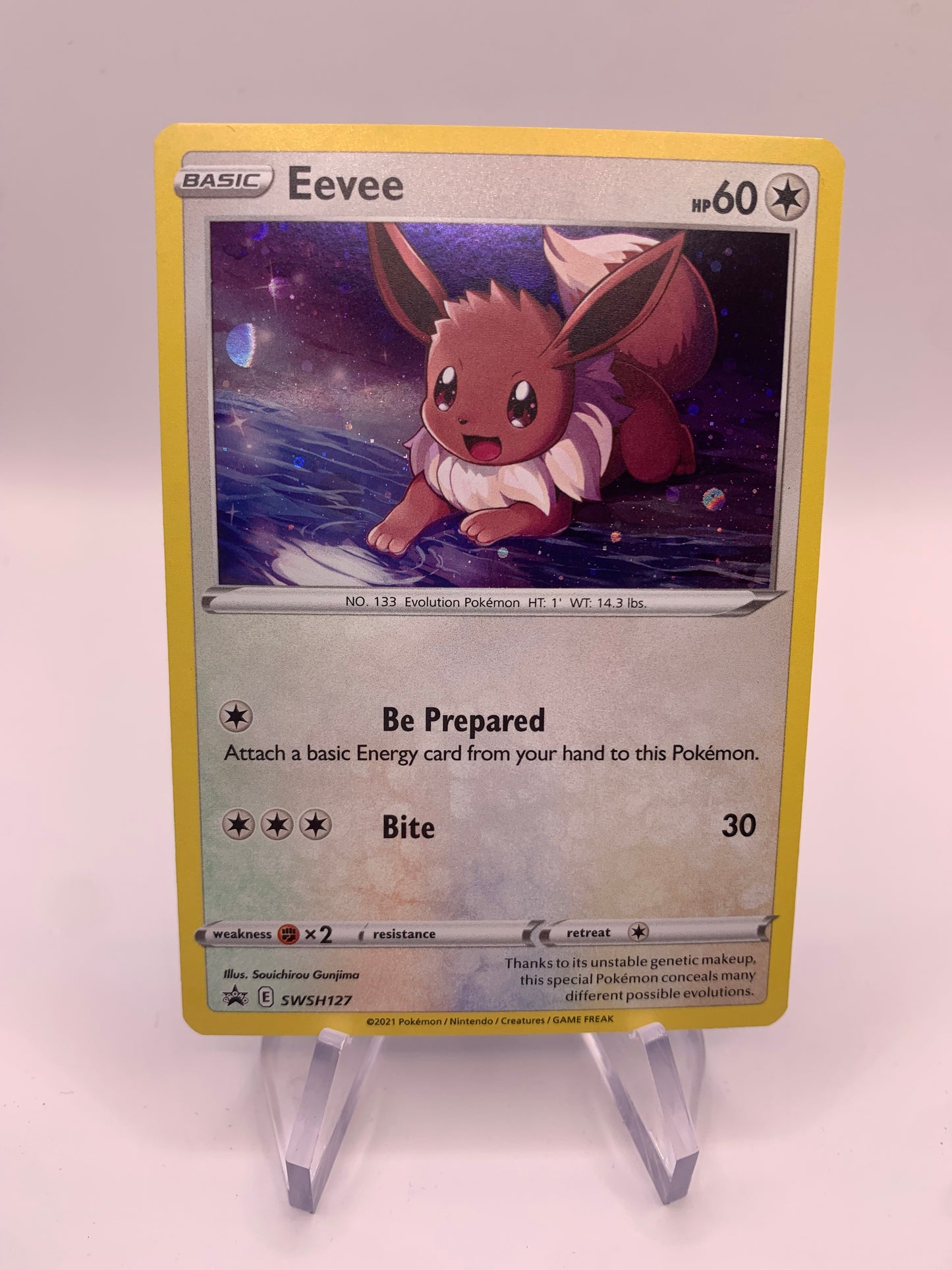 Pokemon Karte Promo Eevee SWSH127 Englisch