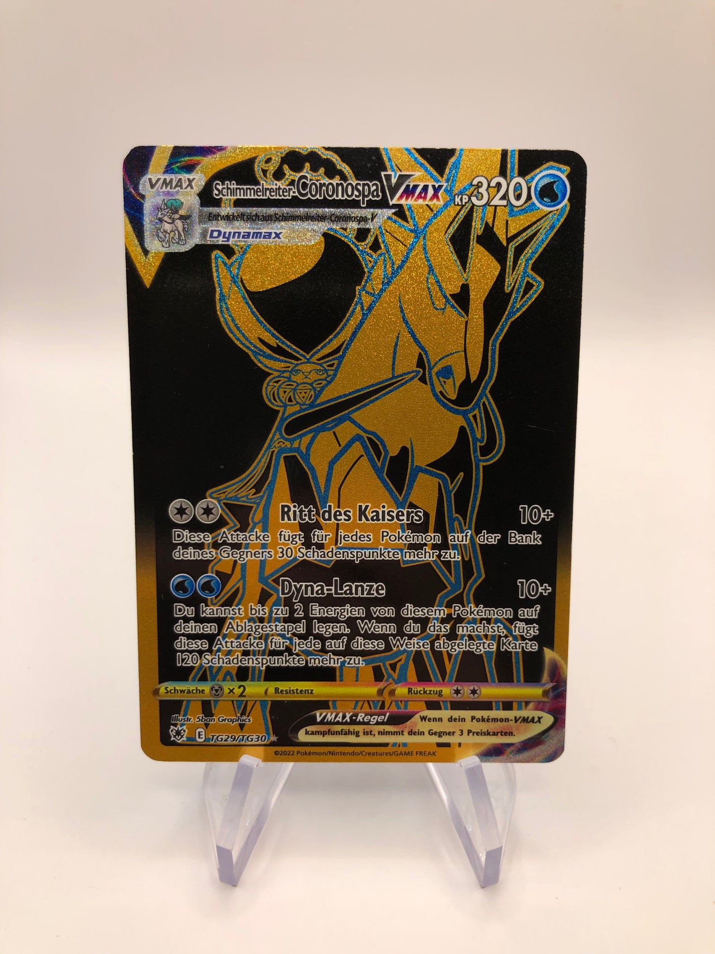 Pokemon Karte Vmax Coronospa TG29/TG30 Deutsch