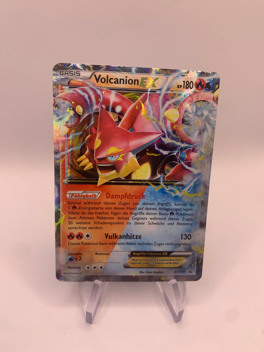 Pokemon Karte EX Promo Volcanion XY173 Deutsch