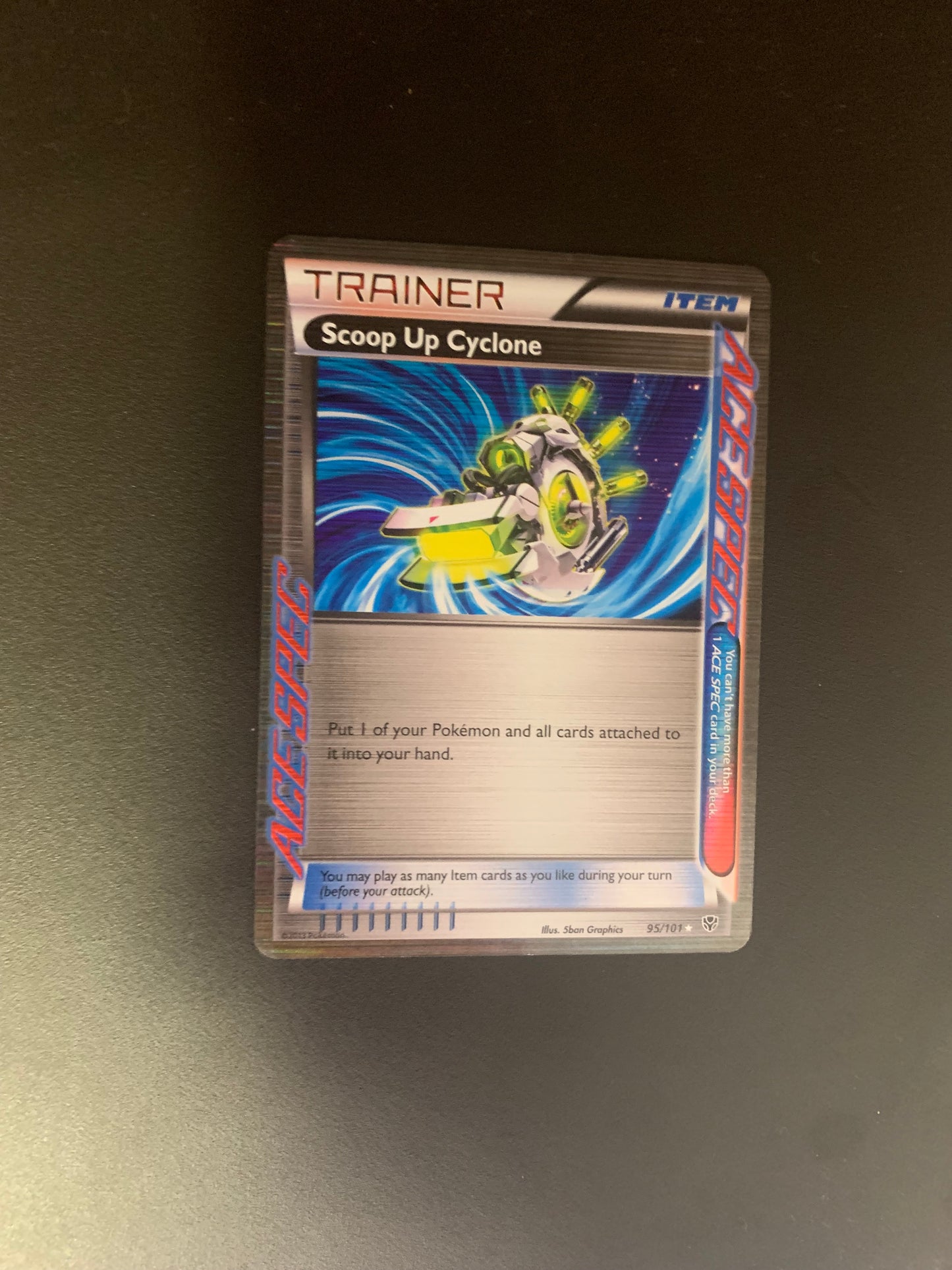 Pokemon Karte Holo Trainer Scoop Up Cyclone 95/191 Englisch