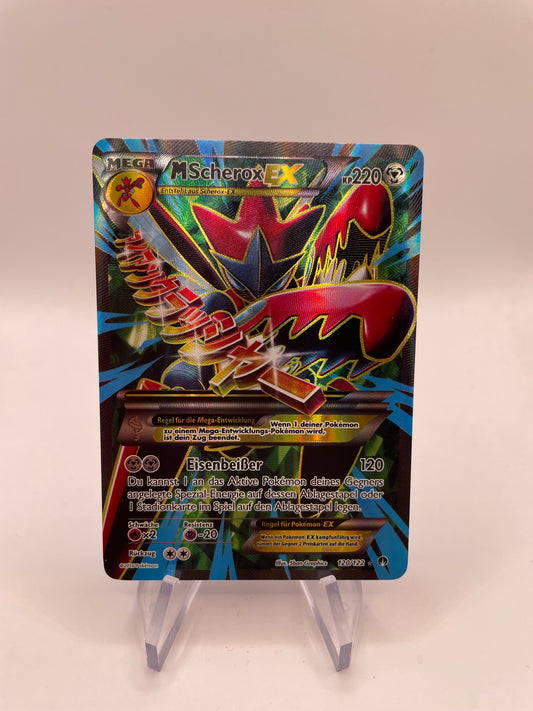 Pokemon Karte EX Mega Scherox 120/122 Deutsch