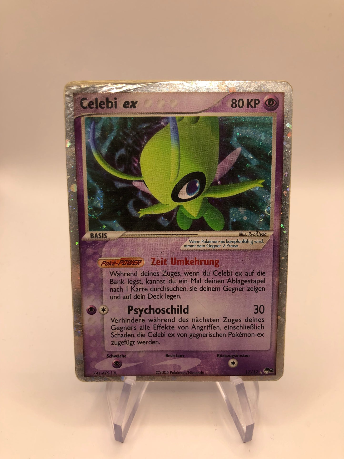 Pokemon Karte EX Celebi 17/17 Deutsch
