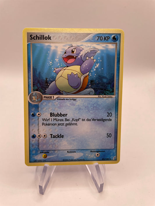 Pokémon Karte Schillok 42/100 Deutsch