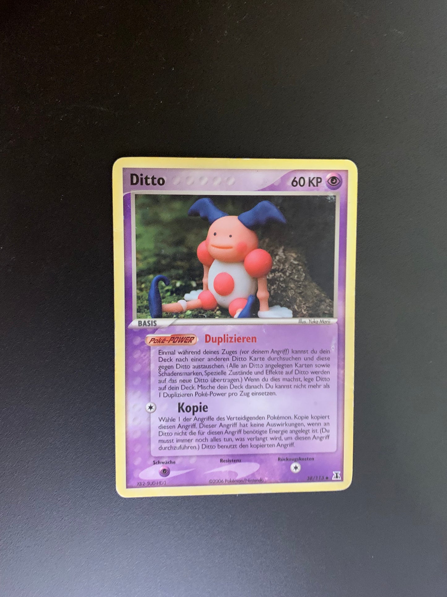 Pokemon Karte Ditto 38/113 Deutsch