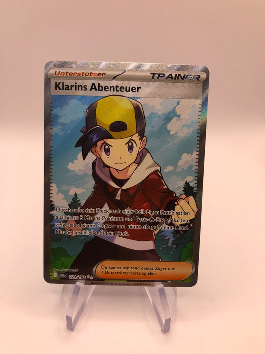 Pokemon Karte Trainer Klarins Abenteuer 221/182 Deutsch