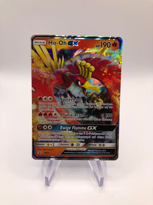Pokemon Karte GX Promo Ho-Oh SM57 Deutsch