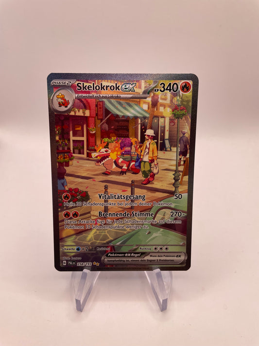 Pokemon Karte Ex Skelokrok 258/193 Deutsch