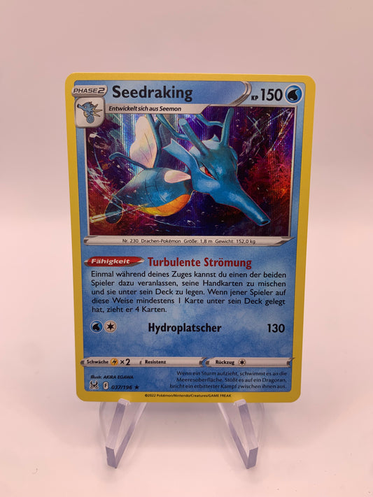 Pokémon Card Holo Seedraking 37/196 German