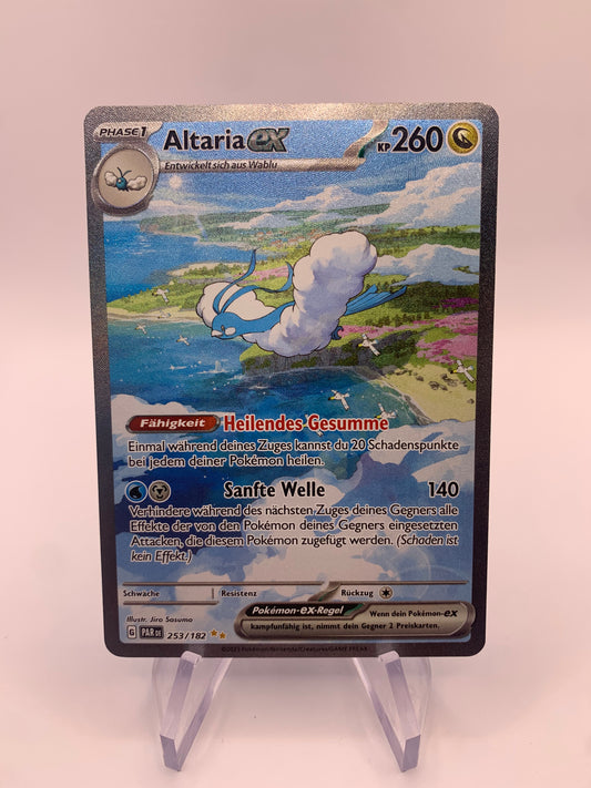 Pokemon card ex Alt-Art Altaria 253/182 German