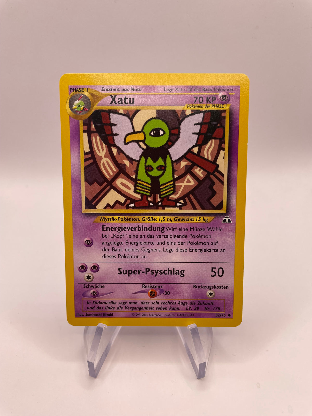 Pokemon Karte Neo Discovery Xatu 52/75 Deutsch