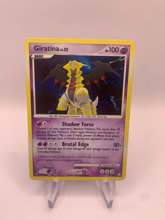 Pokemon Karte Holo Giratina 4/146 Englisch