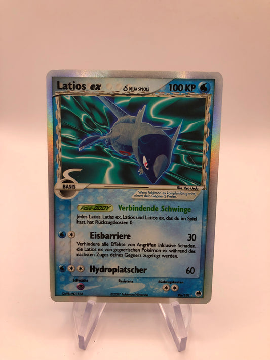 Pokemon Karte Ex holo Latios 96/101 Deutsch