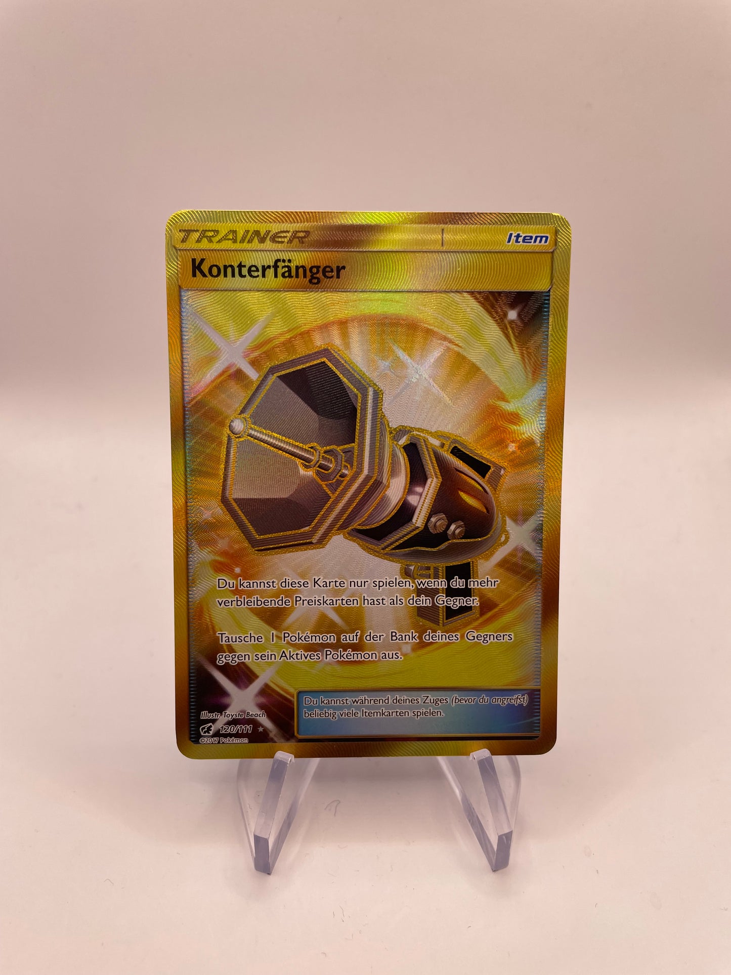 Pokémon Karte Trainer Konterfänger 120/111 Deutsch