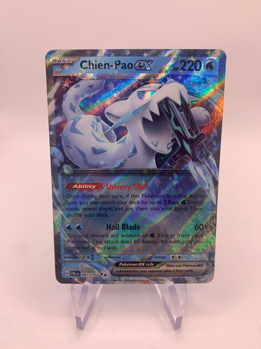 Pokemon card ex Chien-Pao 61/193 English