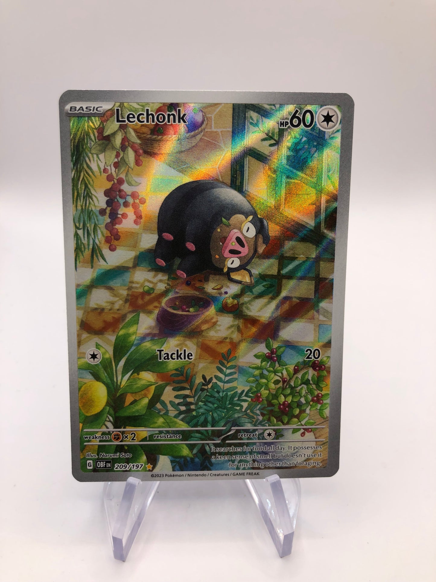 Pokemon Karte Art Rare Ferkuli 209/197 Englisch