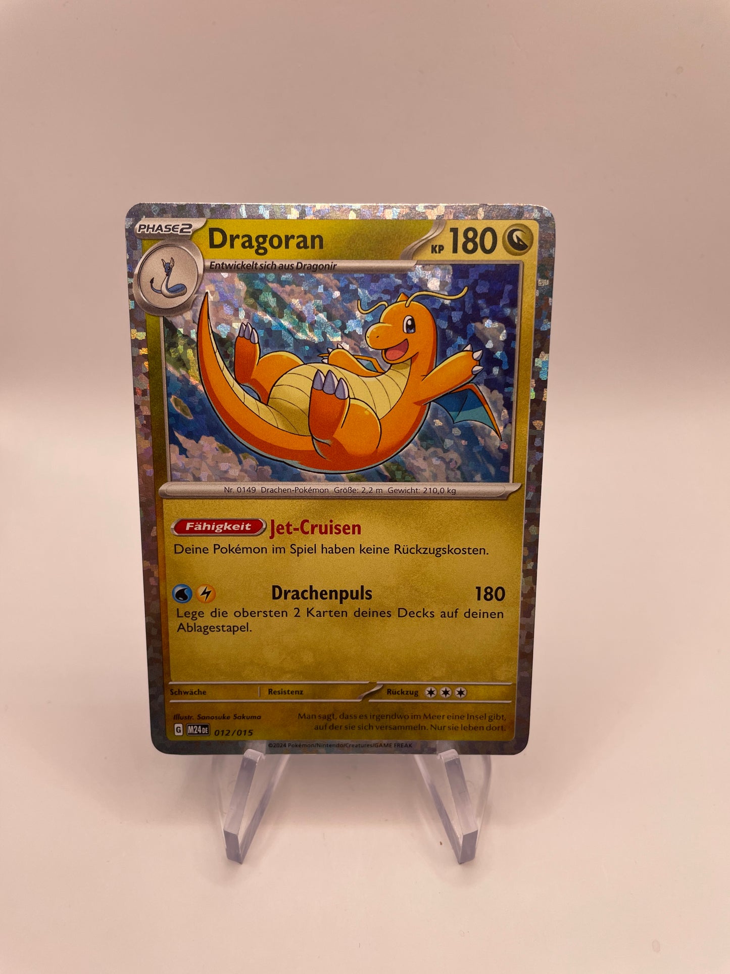 Pokémon Karte Shiny Dragoran 12/15 Deutsch