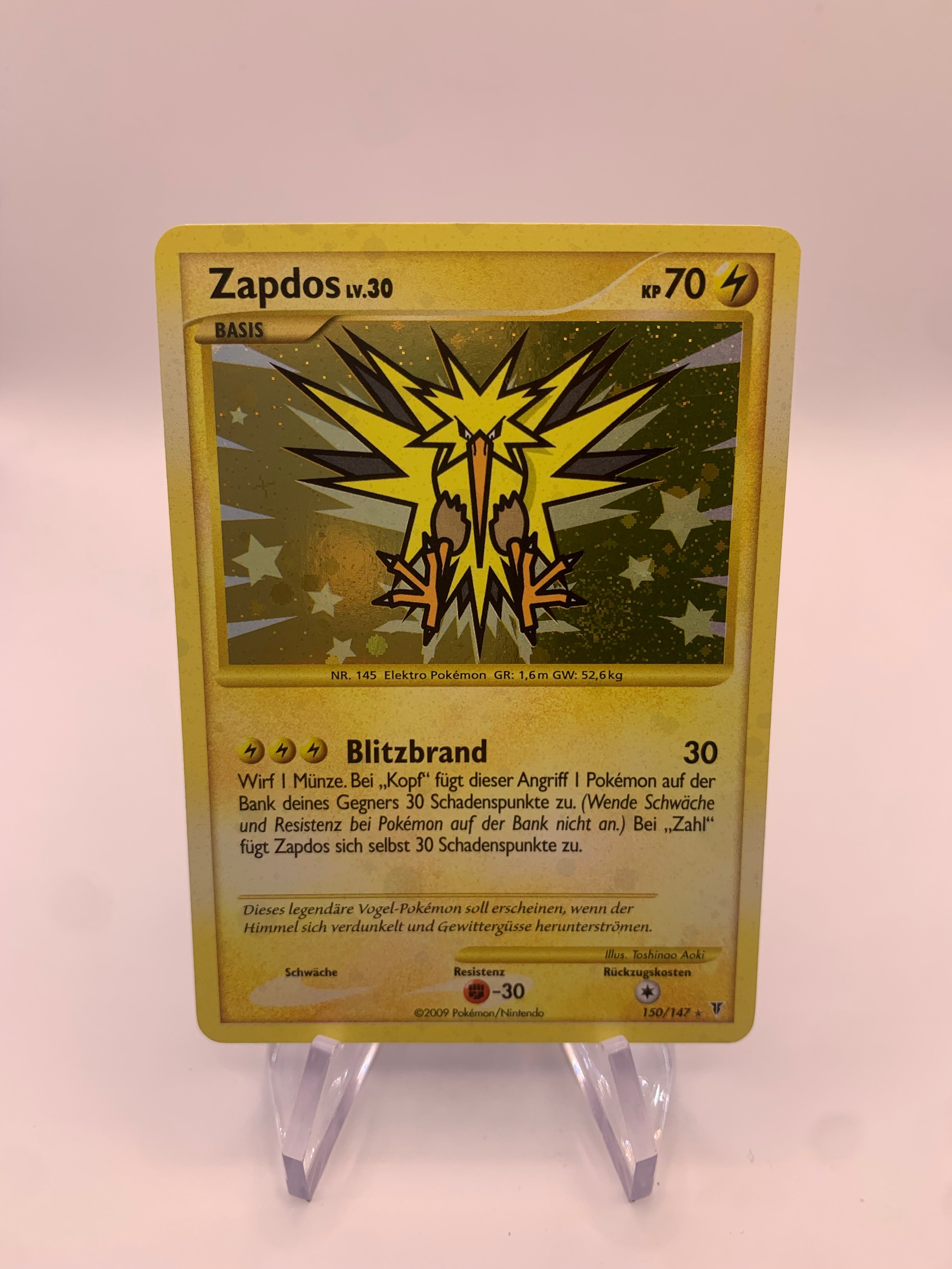 Pokemon Zapdos outlet 150