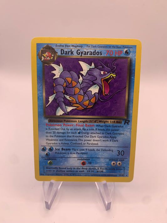 Pokemon Karte Dunkles Garados 25/82 Englisch