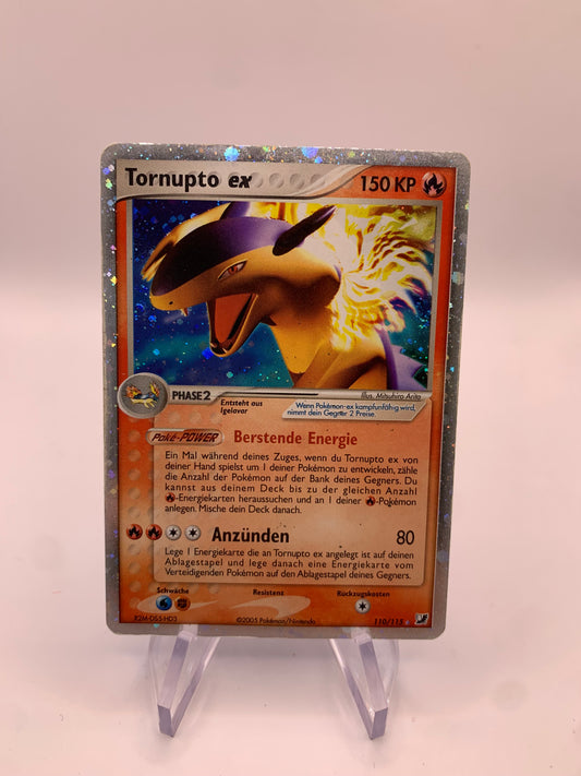 Pokemon Karte EX Tornupto 110/115 Deutsch
