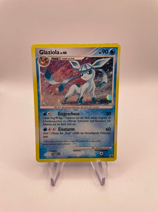 Pokemon Karte Holo Lv.46 Glaziola 20/100 Deutsch