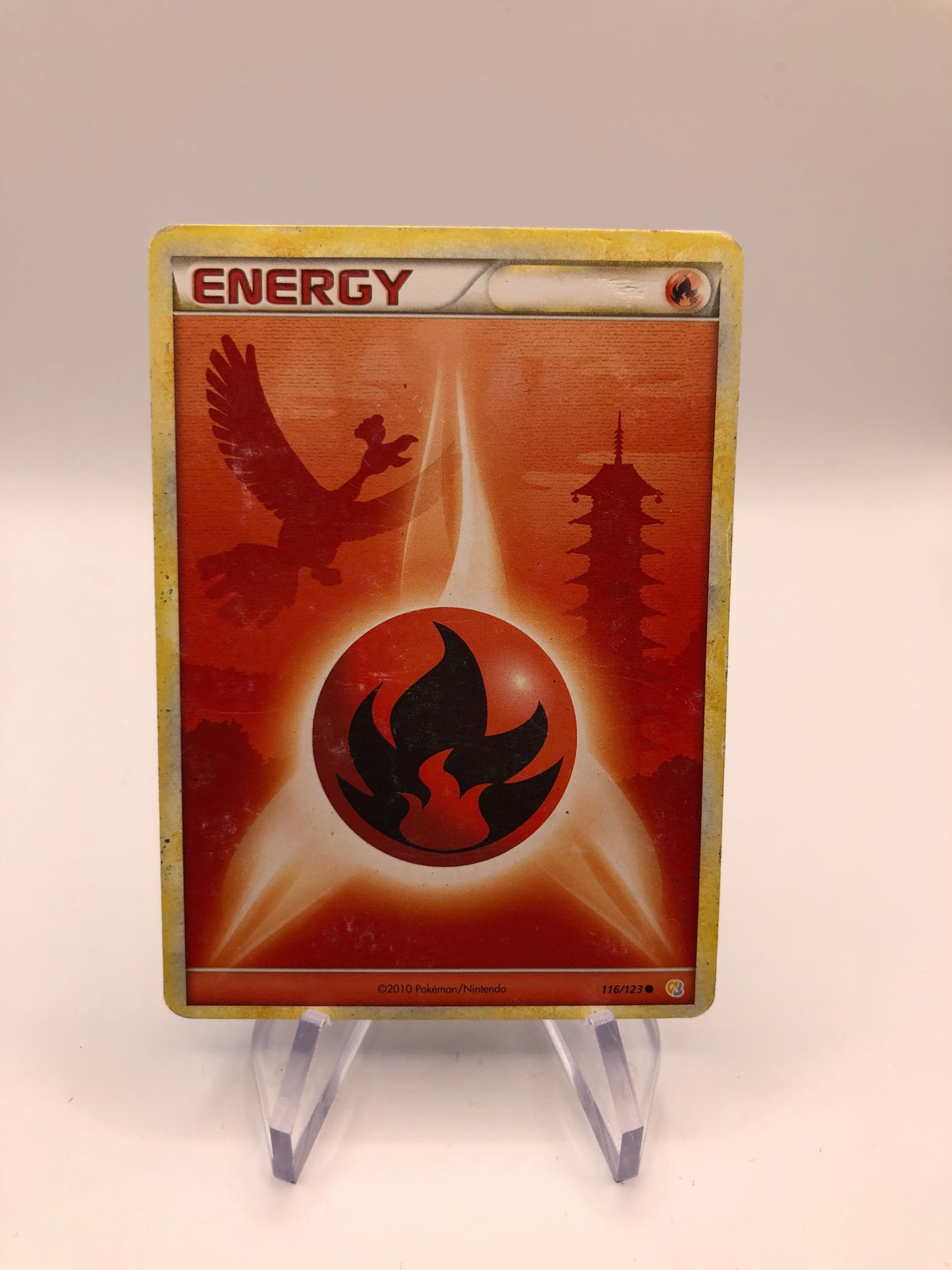 Pokemon Karte Feuer-Energy 116/123 Englisch