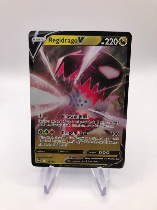 Pokemon Karte V Regidrago 135/195 Englisch