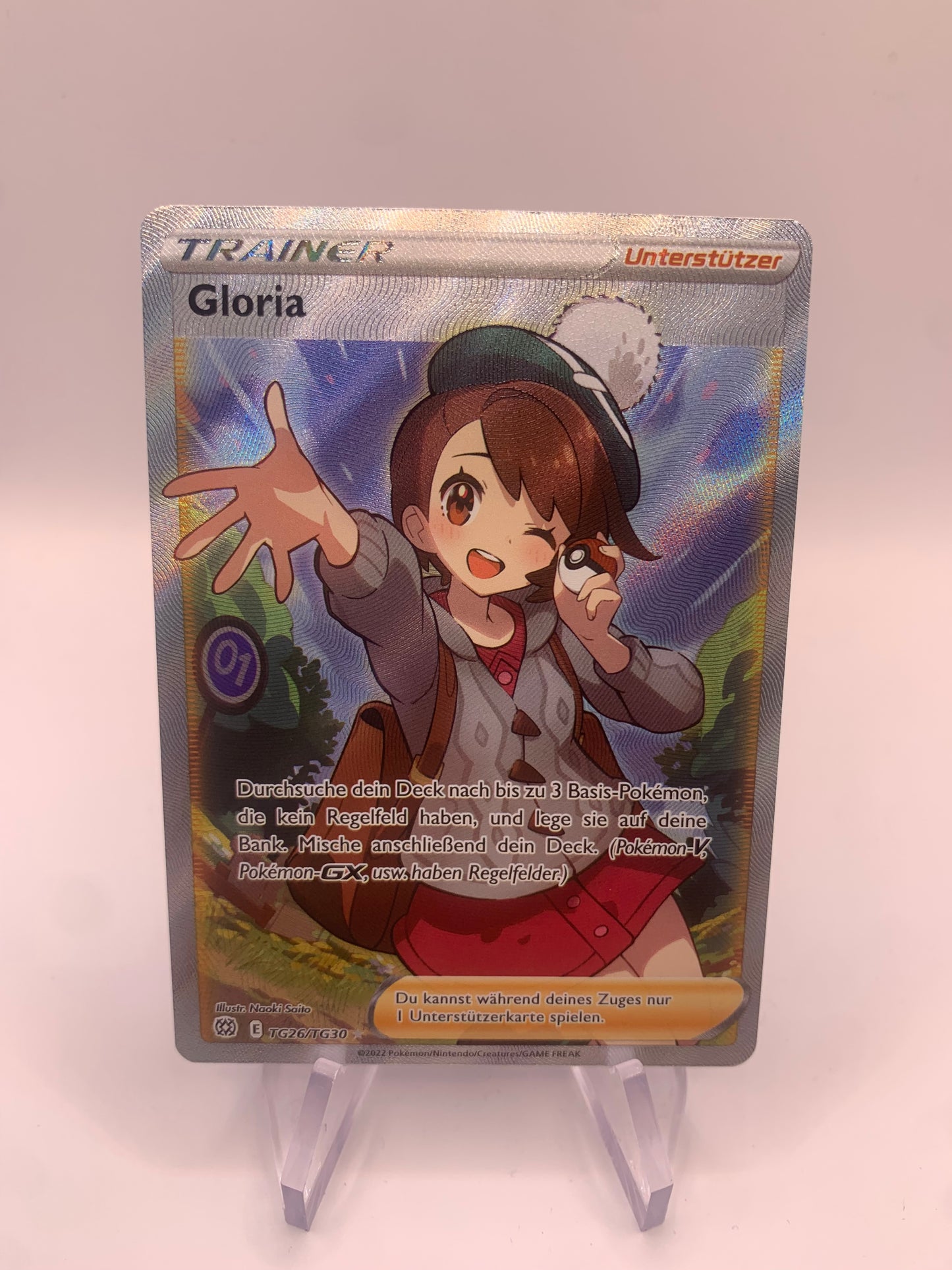 Pokemon Karte Trainer Gloria TG26/TG30 Deutsch