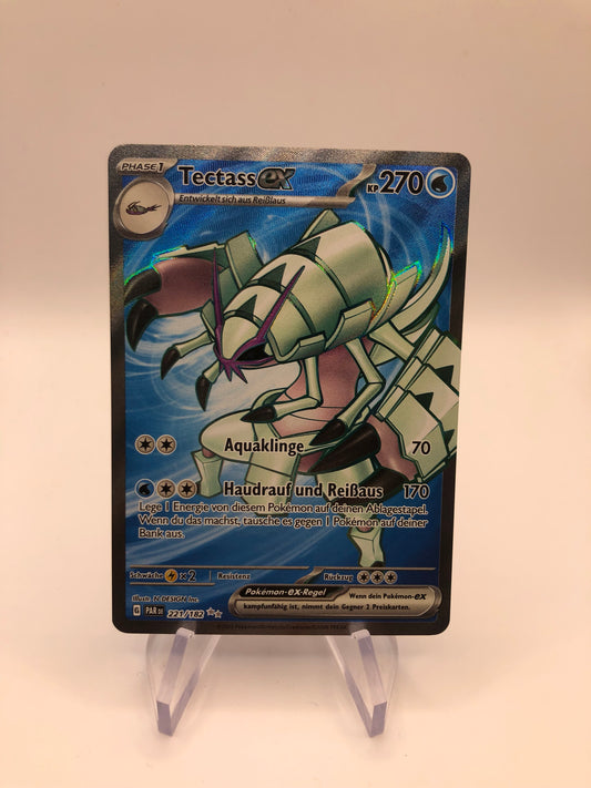 Pokemon Karte EX Fullart Tectass 221/182 Deutsch