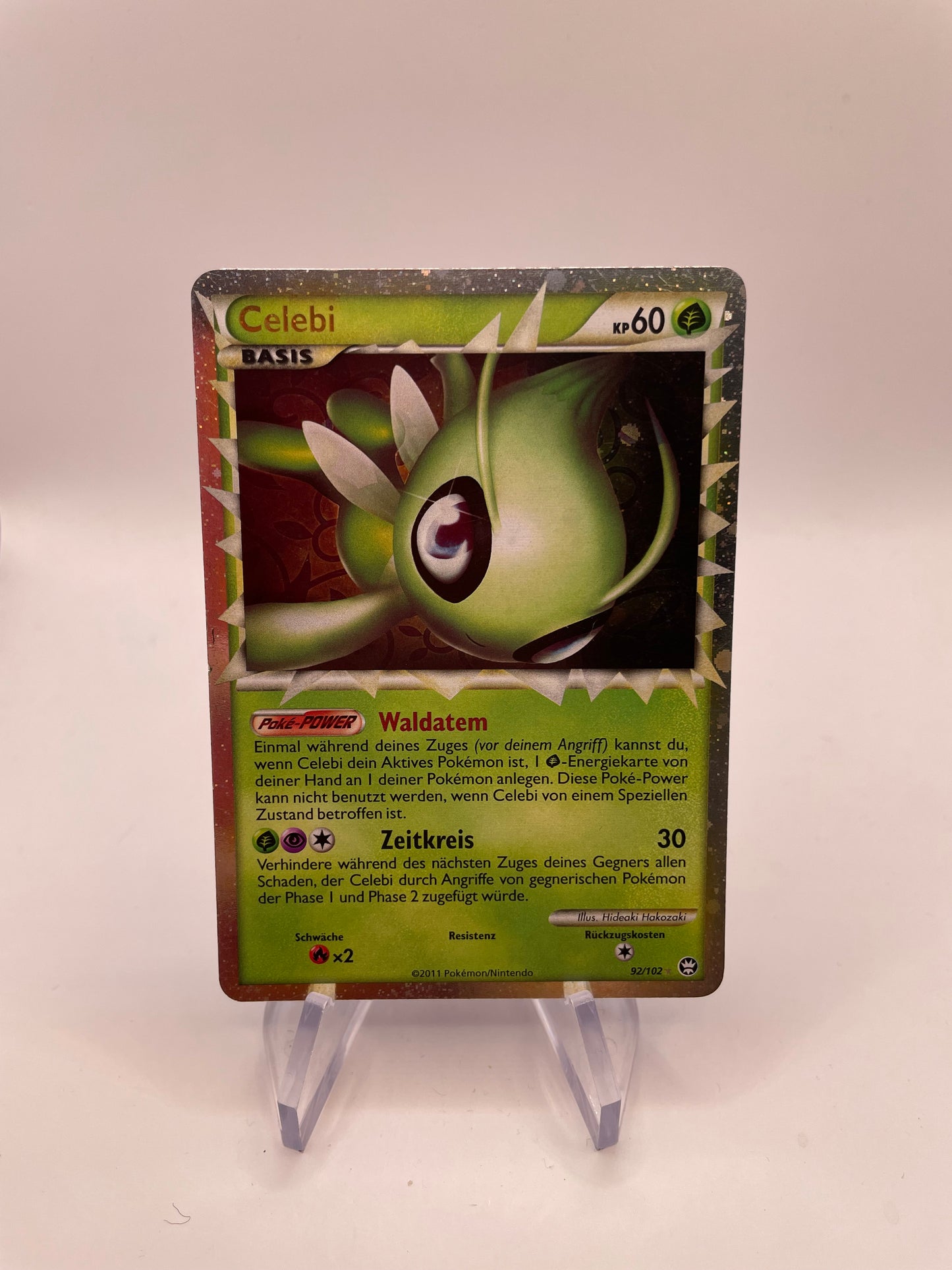 Pokemon Karte Prime Celebi 92/99 Deutsch