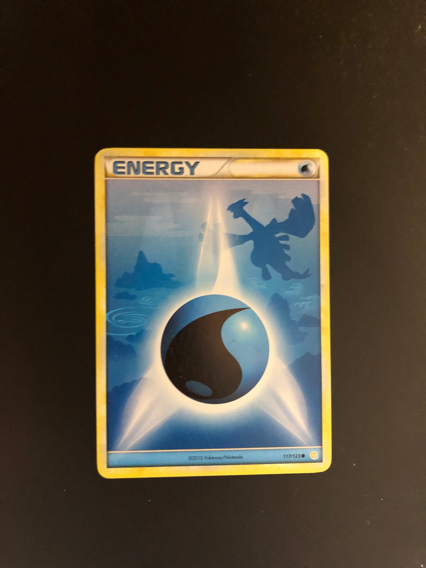 Pokemon Karte Wasser-Energy 117/123 Englisch