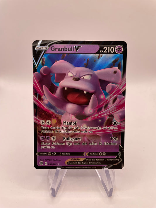 Pokémon Karte Granbull V 57/172 Deutsch