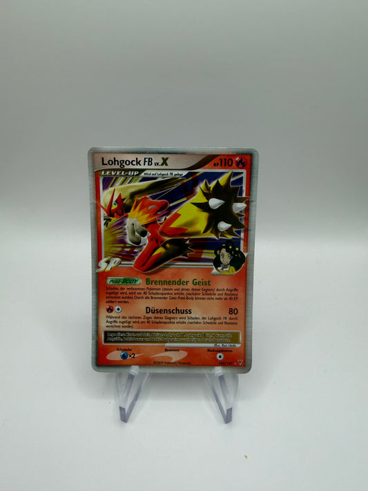 Pokemon Karte Lv.X Lohgock 142/147 Deutsch