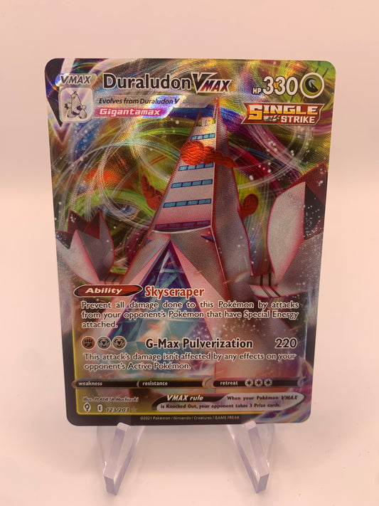 Pokemon Karte Vmax Duraludon 123/203 Englisch