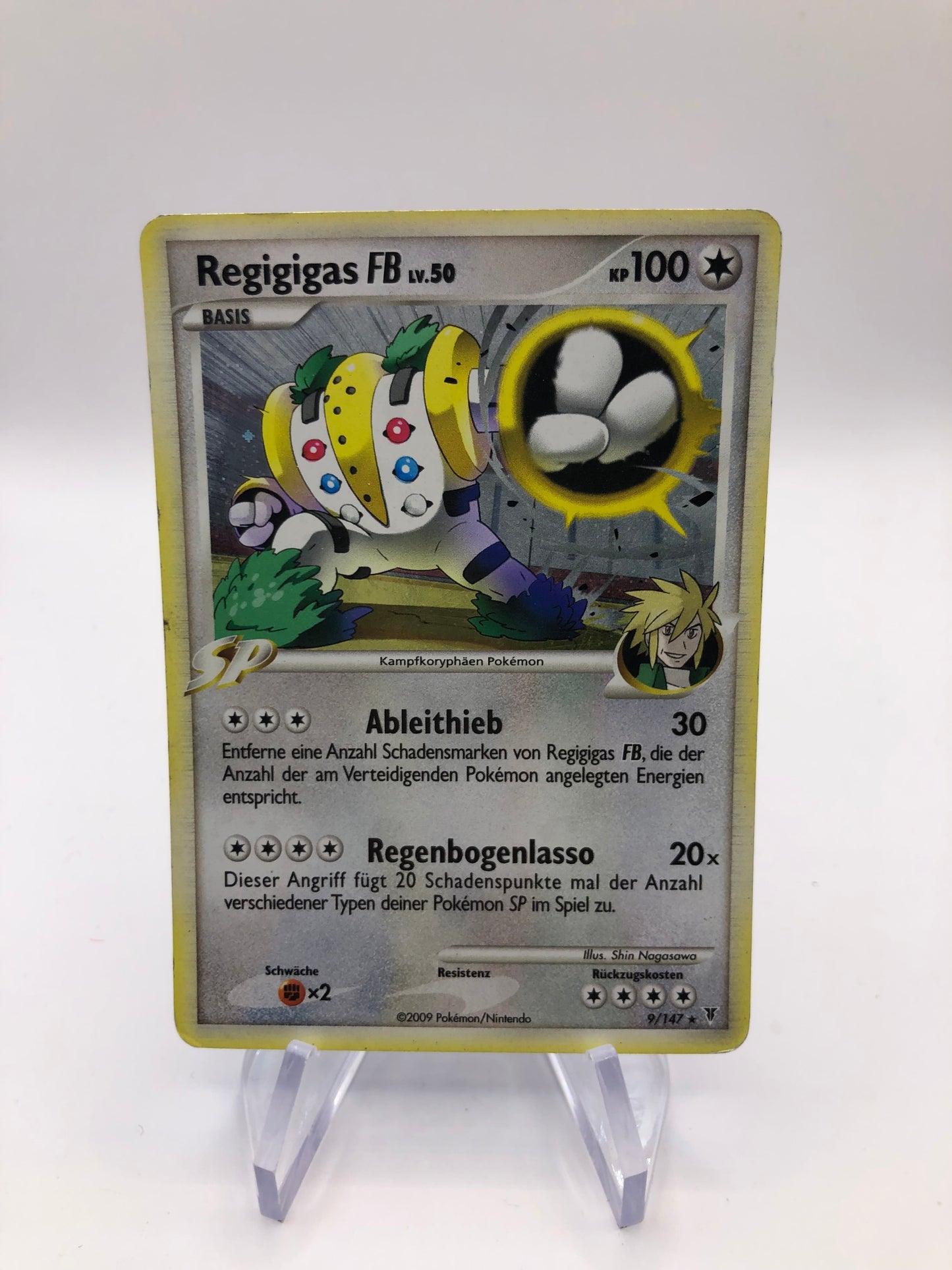 Pokemon Karte holo Regigigas 9/147 Deutsch