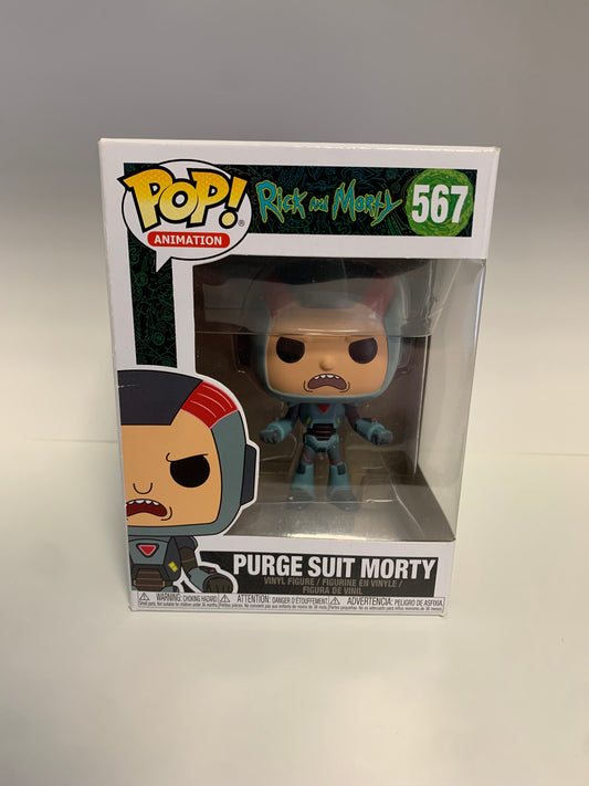 Funko Pop Figur Rick and Morty PURGE SUIT MORTY