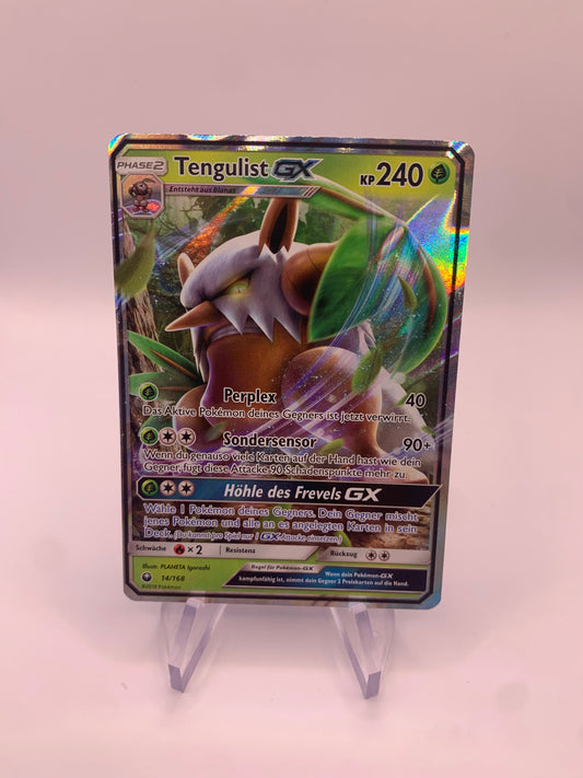 Pokemon Karte Gx Tengulist 14/168 Deutsch