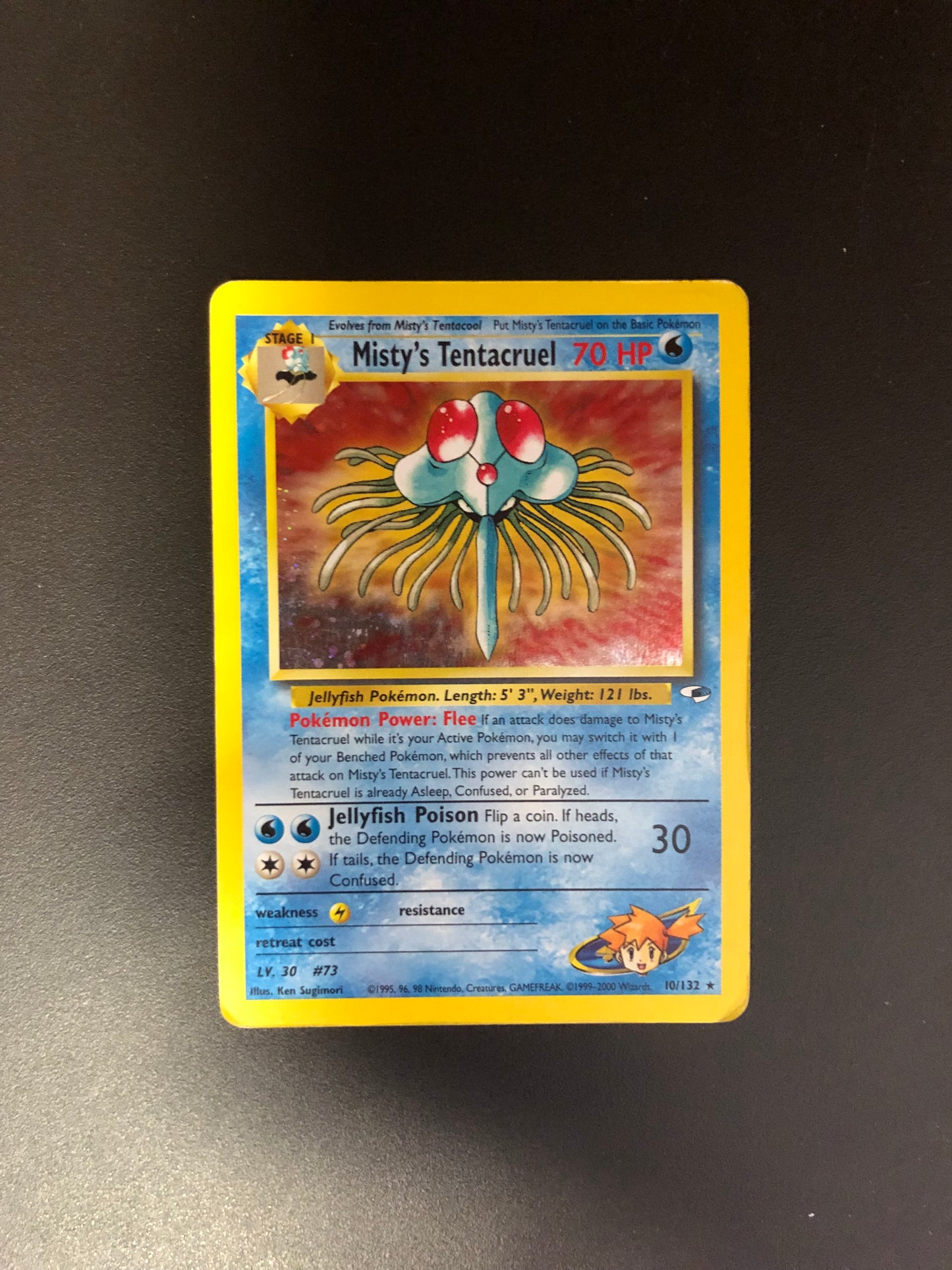 Pokemon Karten Holo Mistys Tentacruel Englisch 10/132 Englisch