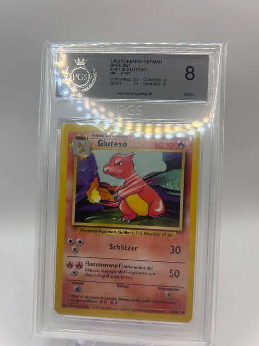 Pokemon Karte PGS 8 Glutexo 24/102 Deutsch