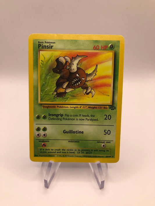 Pokemon Karte Dschungel Pinsir 25/64 Englisch