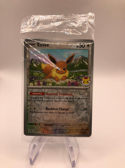 Pokemon Karte Revers Evoli 74/131 Englisch