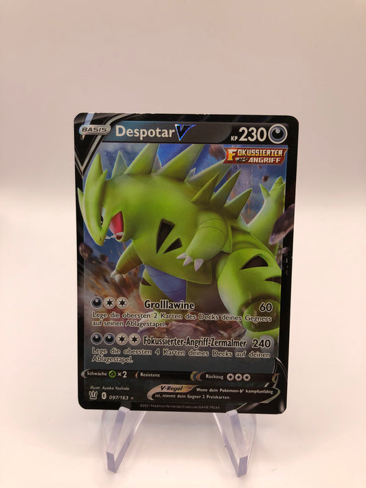 Pokemon Karte V Despotar 97/163 Deutsch