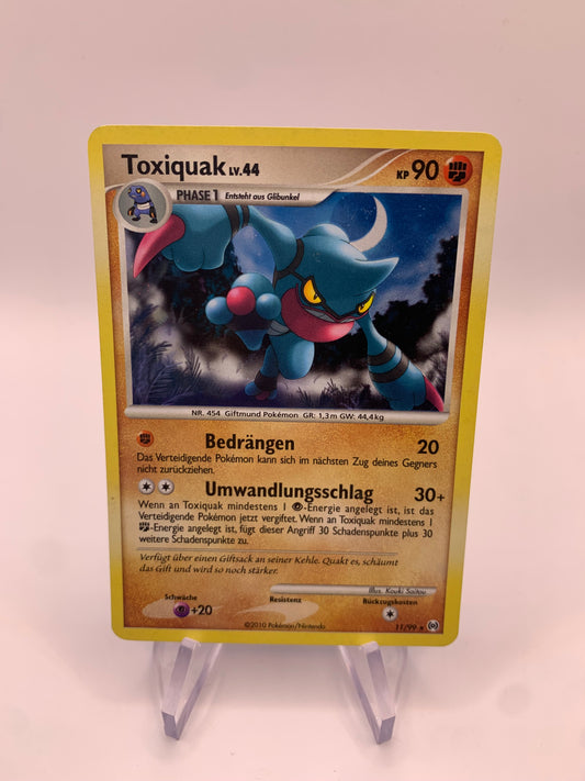 Pokemon Karte Holo Toxiquark 11/99 Deutsch